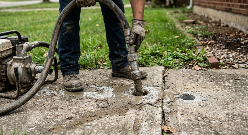 Concrete Slab Jacking in Columbus, OH