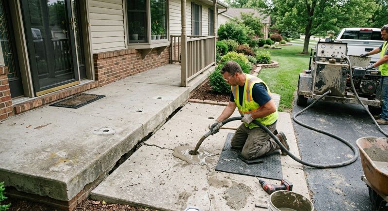 Porch Leveling in San Antonio, TX