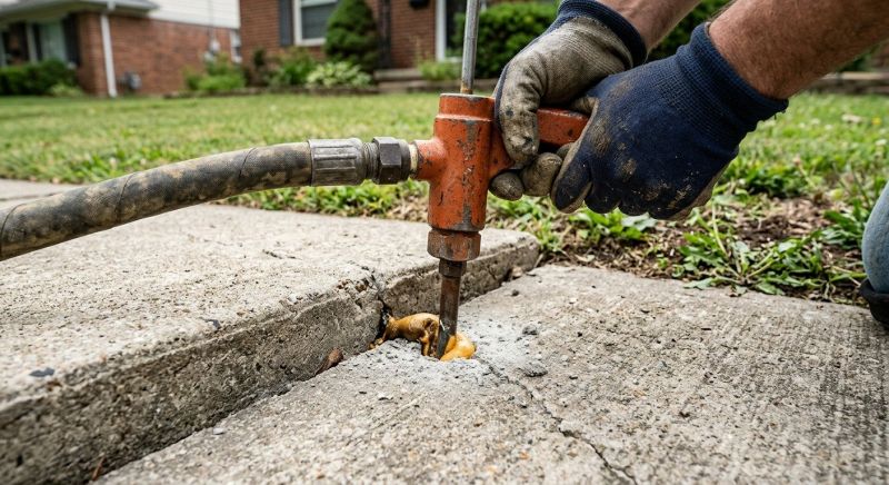 Pressure Grouting in West Des Moines, IA