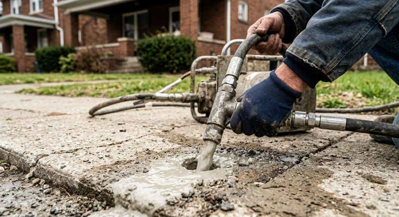Sidewalk Leveling in Columbus, OH