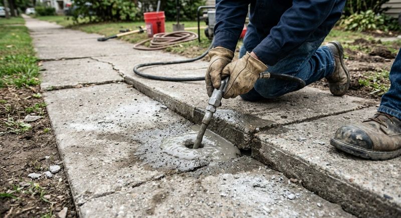 Sunken Slab Repair in Denver, CO