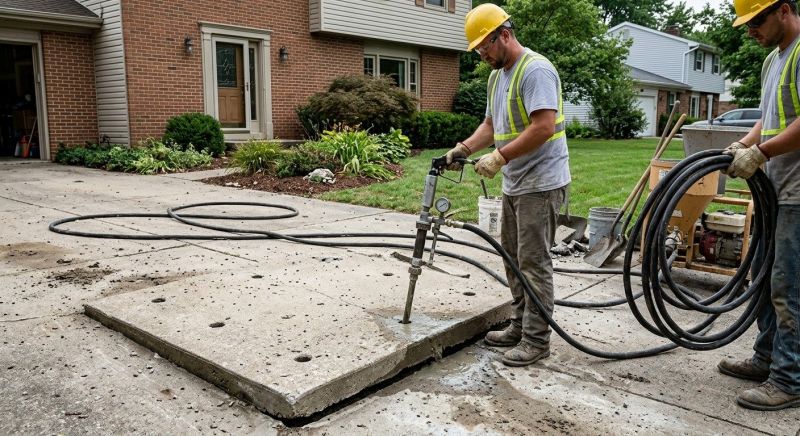 Concrete Slabjacking Service