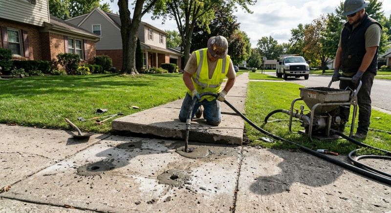 Sidewalk Raising in Denver, CO
